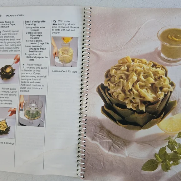 Cooking Class Pasta Cookbook Recipe Book - Picture 5 of 5